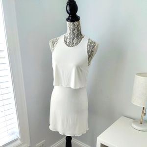 Topshop While Sleeveless Dress